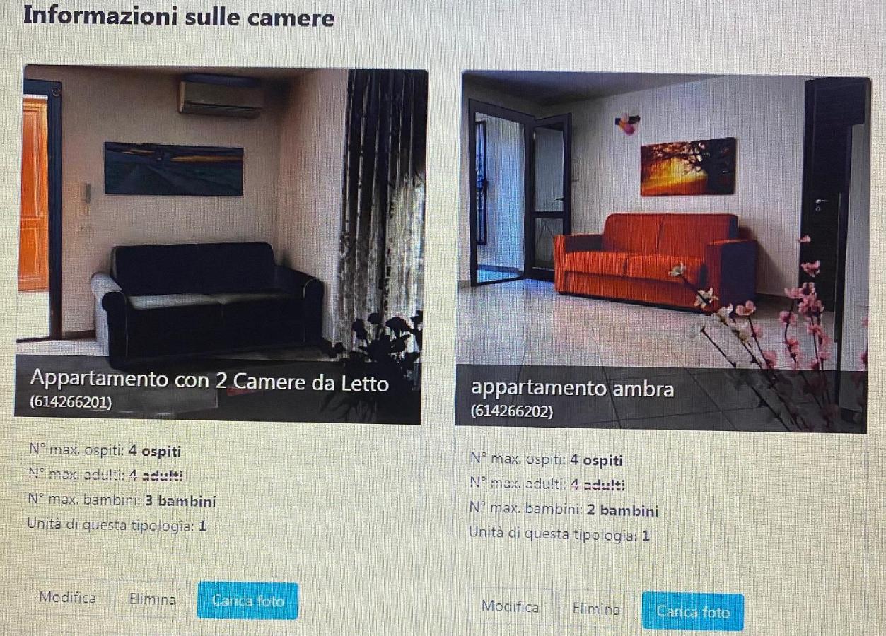 Appartamento Diamante Сан-Вито-Ло-Капо Экстерьер фото